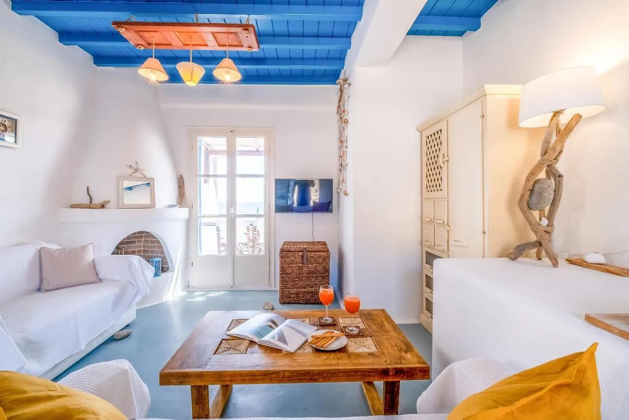 Semesterbostad Sunny Getaway In Lia Mykonos Villa Kalafati